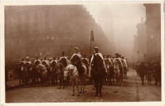 Paris Funerailles Marechal Foch 1929 Escorte des Spahis Marocain à Paris