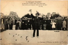 Paris (1e) Le Charmeur d'Oiseaux au Jardin des Tuileries à Paris 1er