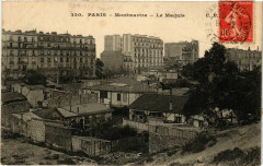 Carte postale ancienne Montmartre - Le Maquis
                                                                     à Paris 18e
                                