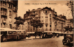 Boulevard Ney et Porte Montmartre à Paris 18e