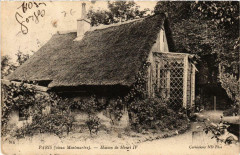 Carte postale ancienne Vieux Montmartre - Maison de Henri IV
                                                                     à Paris 18e
                                