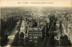 Avenue Mac-Mahon et Carnot à Paris 17e