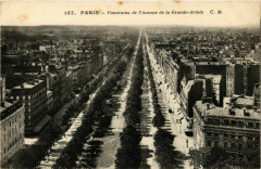 Panorama de l'Avenue de la Grande-Armée à Paris 16e