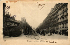 Carte postale ancienne Avenue Kléber
                                                                     à Paris 16e
                                