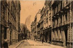 Carte postale ancienne Rue Laugier
                                                                     à Paris 17e
                                