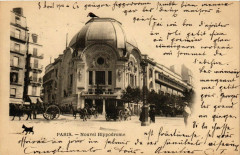 Carte postale ancienne Nouvel Hippodrome
                                                                     à Paris 18e
                                