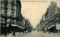 Rue Lecourbe, prise de la Rue Cambronne à Paris 15e