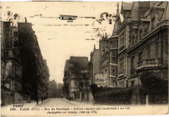 Rue du Ranelagh à Paris 16e