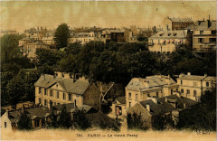 Carte postale ancienne Le vieux Passy
                                                                     à Paris 16e
                                