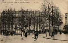 Place du Marché d'Auteuil à Paris 16e