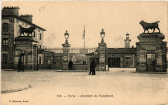 Carte postale ancienne Abattoirs de Vaugirard
                                                                     à Paris 15e
                                