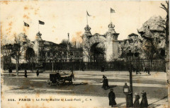 Carte postale ancienne La Porte-Maillot et Luna-Parck
                                                                     à Paris 16e
                                