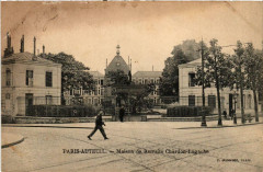 Carte postale ancienne Maison de Retraite Chardon-Lagache
                                                                     à Paris 16e
                                