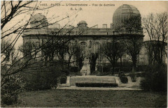 L'Observatoire - Vue de derrière à Paris 14e