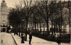 Carte postale ancienne Square de Bercy
                                                                     à Paris 12e
                                