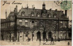 Carte postale ancienne Mairie du XIIIme
                                                                     à Paris 13e
                                