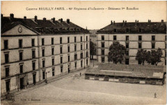 Caserne Reuilly-Paris - 46e Régiment d'Infanterie - Bâtiment Ier Bataillon à Paris 12e