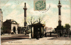 Carte postale ancienne Cours de Vincennes
                                                                     à Paris 12e
                                