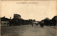 Avenue de Vincennes à Paris 12e