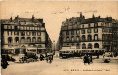 Paris (10e) la Place Lafayette à Paris 10e