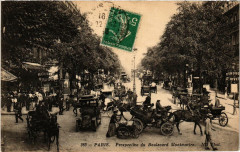 Paris (9e) Perspective du Bd Montmartre à Paris 9e