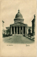 Paris 5e Le Pantheon Embossed à Paris 5e