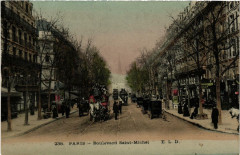 Paris (5e) Boulevard Saint-Michel à Paris 5e