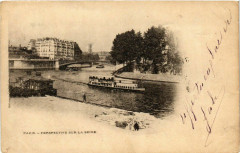 Paris 4e Perspective sur la Seine -
																					75004 Paris 4e
																			