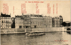 Paris (4e) Quai de Bethune -
																					75004 Paris 4e
																			