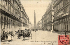Paris (1e) Rue de Castiglione à Paris 1er