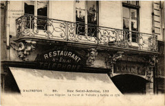 Paris (4e) 133 Rue Saint-Antoine. Maison Seguier à Paris 4e
