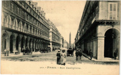 Paris (1e) Rue Castiglione à Paris 1er
