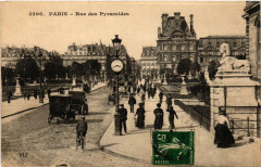 Paris (1e) Rue des Pyramides à Paris 1er