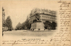 Le Lion de Belfort à Paris 14e