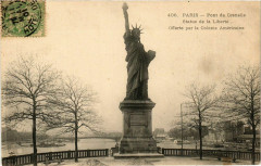 Pont de Grenelle - Statue de la Liberté à Paris 15e
