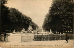 Paris 6e Avenue de l'Observatoire et Fontaine Carpeaux ed. P.P.C à Paris 6e