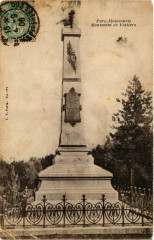 Parc-Montsouris - Monument de Flatters à Paris 14e