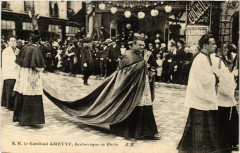 Paris S.E. le Cardinal Amette Archeveque de Paris -
																					75000 Paris
																			