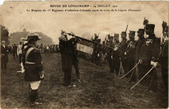 Paris Revue de Longchamp 1910 Le Drapeau du 1er Regiment -
																					75000 Paris
																			