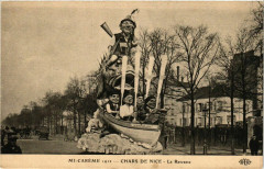 Paris Mi-Careme 1912 Chars de Nice La Rascasse à Paris