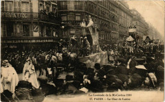Paris Mi-Careme 1910 Char de Lutece à Paris