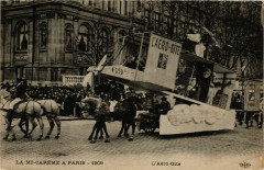 Paris Mi-Careme 1909 l'Aero Gite à Paris