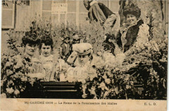 Paris Mi-Careme 1906 La Reine de la Renaissance des Halles à Paris