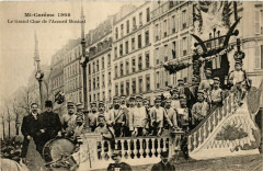 Paris Mi-Careme 1908 Grand Char de l'Accord Musical à Paris