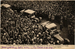 Paris L'Ovation faite au Marechal Pershing à Paris