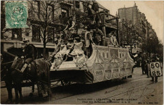 Paris Mi-Careme 1905 Char des Boissons Ensemble -
																					75000 Paris
																			