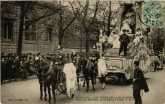 Paris Mi-Careme 1905 Char des parfums de la Reine d'Italie à Paris