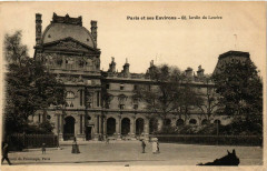 Paris et ses Env 60. Jardin du Louvre à Paris