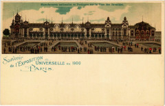 Paris Expo 1900 Manufatures Natioanles et Portiques à Paris