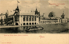 Paris Expo 1900 Le Palais des Forets Chasse Peche Cueillettes à Paris